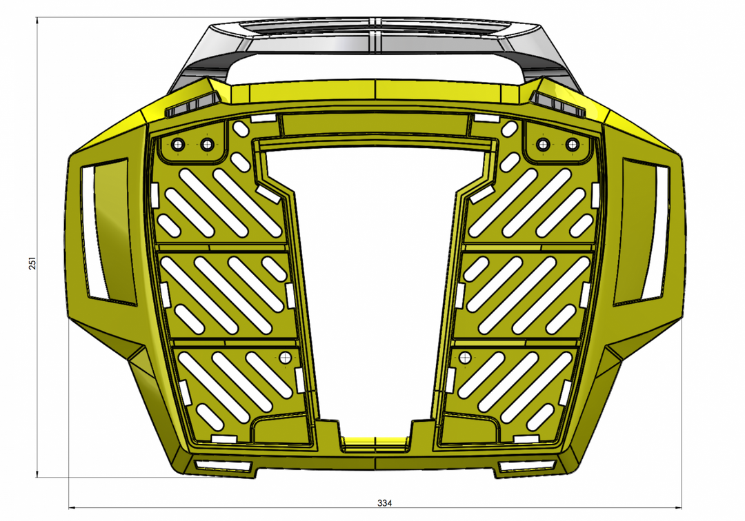 Universal Alurack TopCase Carrier