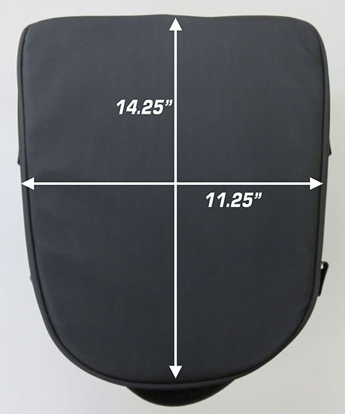 Commuter Touring Motorcycle Tail/Seat Bag