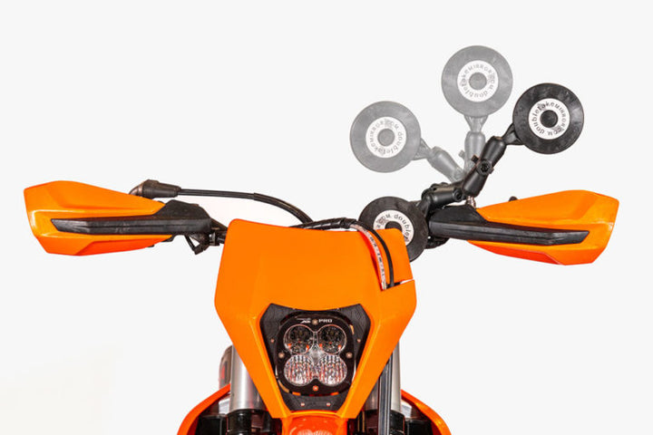 Scrambler Mirror with RAM Arm Set