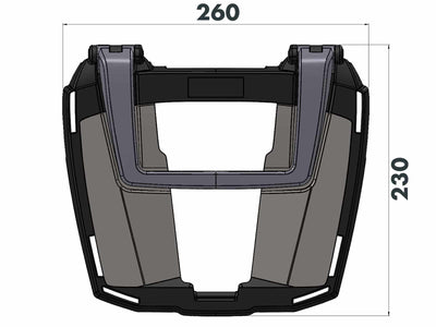 Easyrack TopCase Carrier for SUZUKI GSX-S 1000 GT / Travel Edition (2022-)