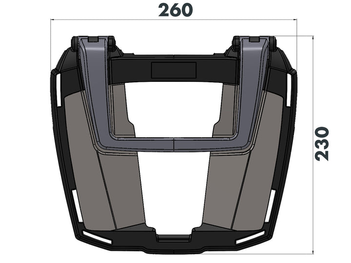 Easyrack Topcase Carrier for HONDA CRF 1100 L Africa Twin (2020-2021)