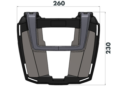 Easyrack Topcase Carrier for KTM 390 Adv (2020-)