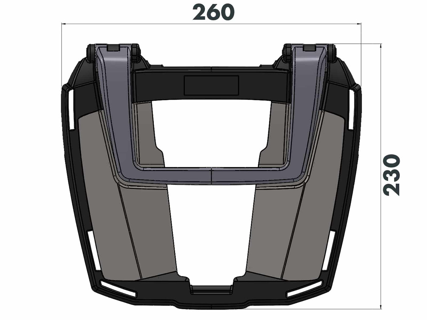 Easyrack TopCase Carrier for TRIUMPH Speed Twin (2019-)