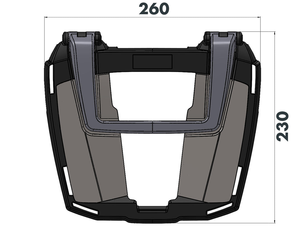 Easyrack Topcase Carrier for HONDA NC 700 X / S / DCT & 750 X / S / DCT