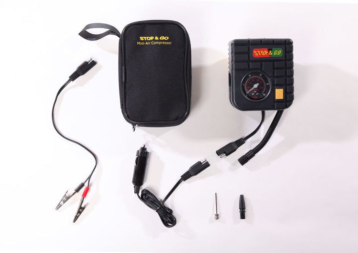 Mini-Air Compressor for Motorcycles, Scooters, & ATV