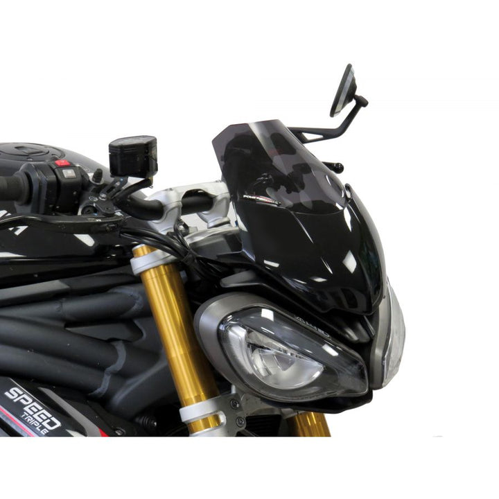 Light Screen (160mm High) for TRIUMPH Speed Triple 1200 RS, Street Triple R / RS & Street Moto2