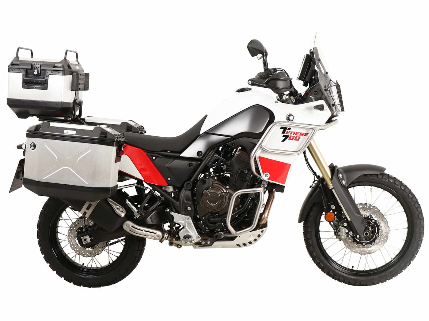 SideCarrier Cutout Incl. Xplorer Sideboxes for YAMAHA Tenere 700 / Rally (2019-)