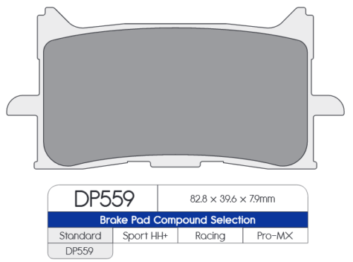 DP559 DP Brakes STANDARD