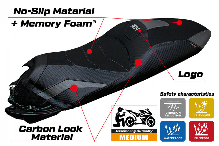 Nilli Comfort System Seat Cover for HONDA ADV 350