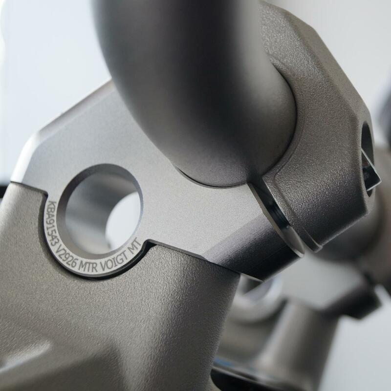 Lenkererhöhung 30mm Mit Versatz 19mm Schwarz Für KTM Modelle Mit ABE