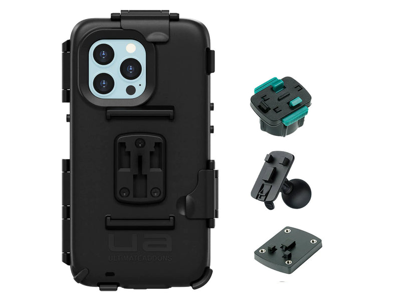 Waterproof Tough Phone Mount Case for Specific Phone Models